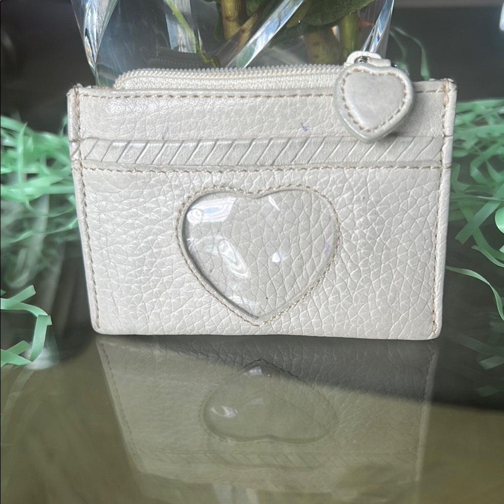 Brighton coin and card Heart-Embellished Holder